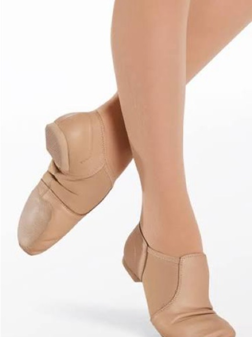 Weissman Women's Tan Split Sole Jazz Shoes. Preowned. Size 6AM